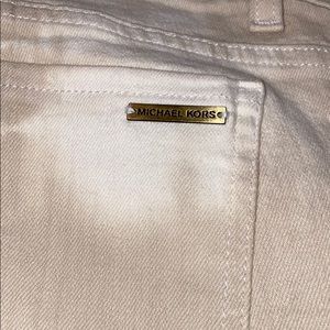 Michael Kors Tan Tie Die Jeans